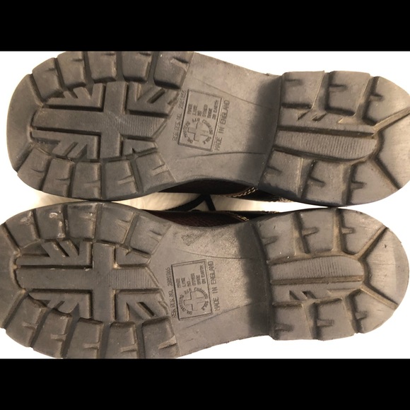 DR. MARTENS  Dark Brown leather Ankle Boots size 6 - Picture 6 of 8